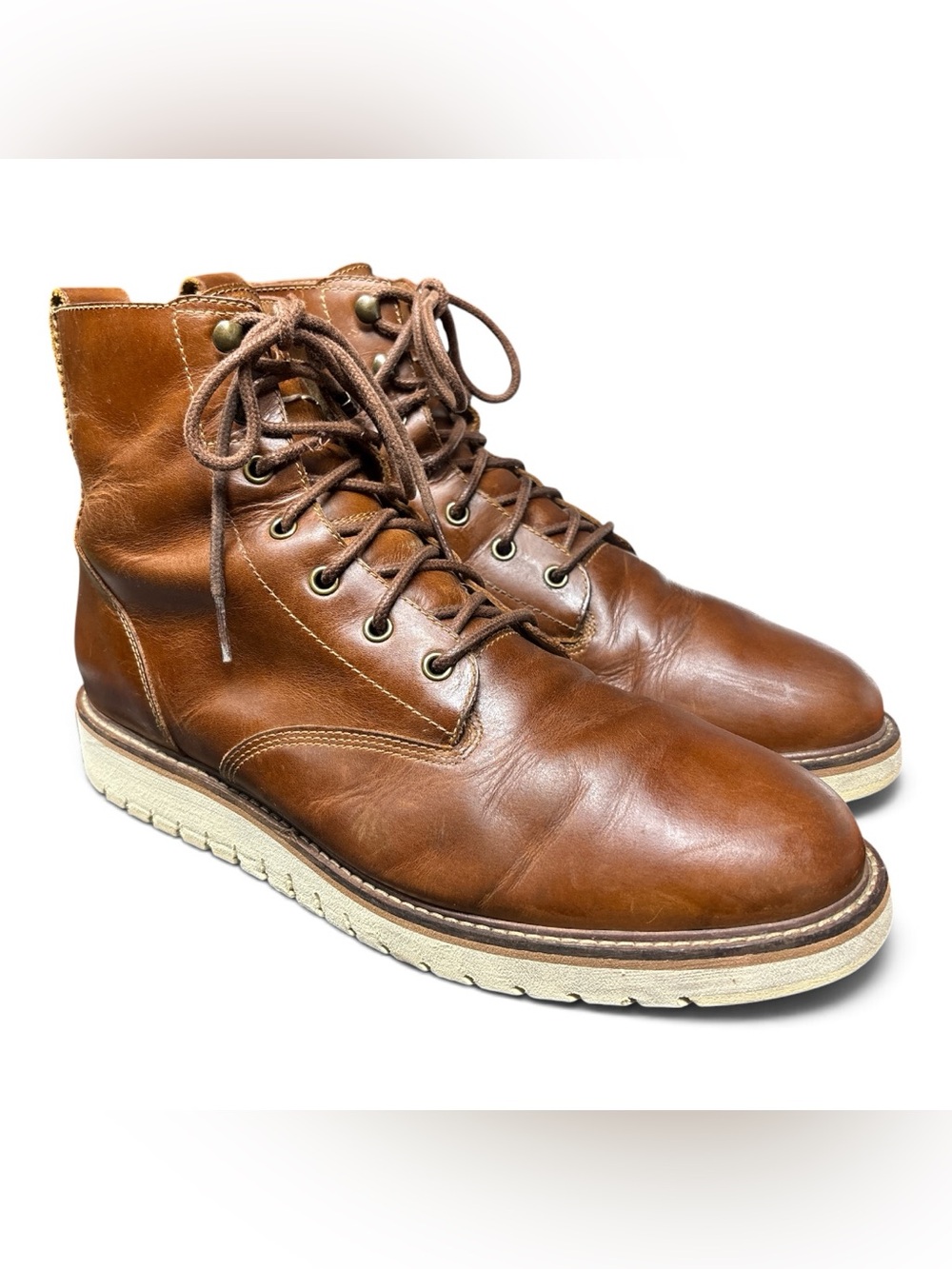 Cole Haan American Classics Brown Leather Boots, Men’s Size 11.5